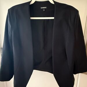 Express Black Blazer Classic Suit Jacket